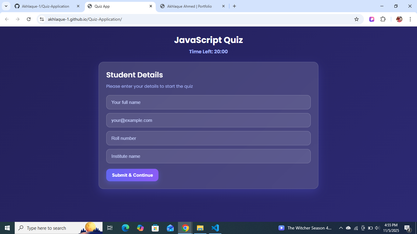 Quiz App